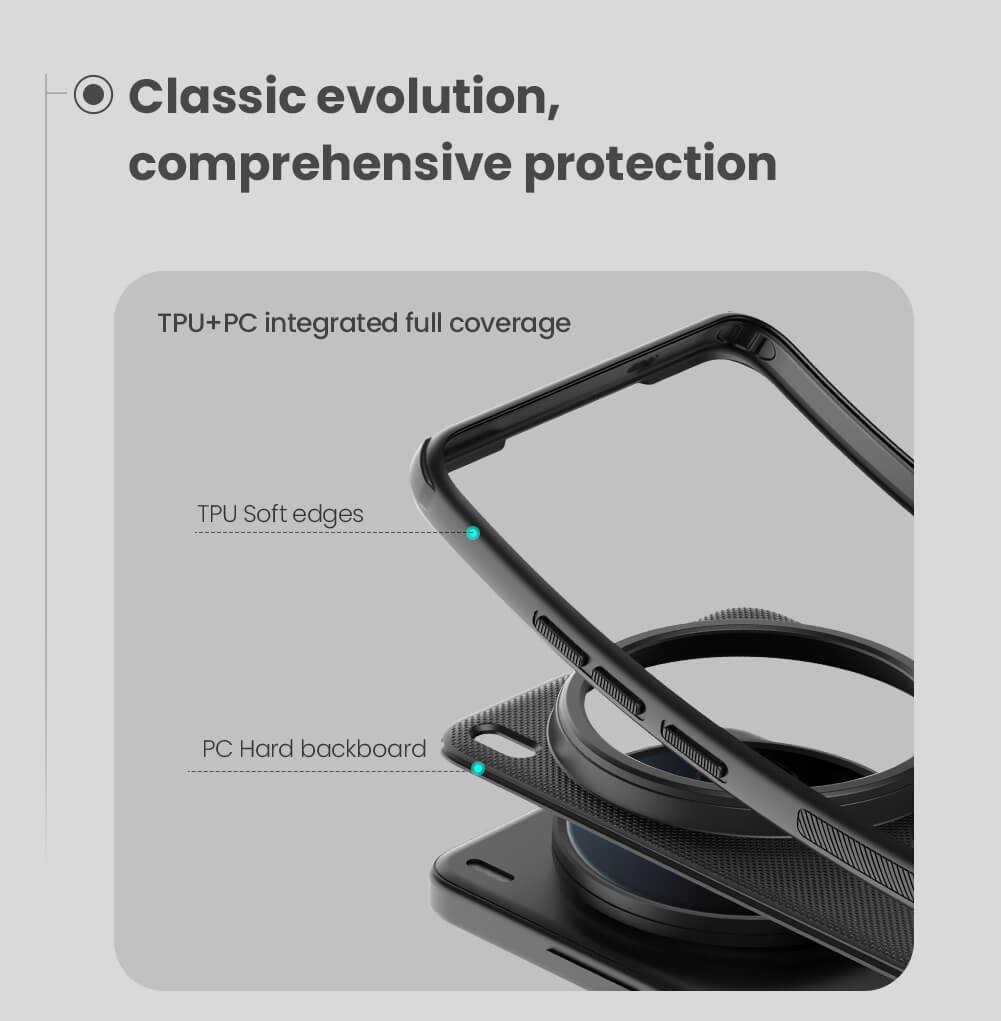 Чехол-крышка NILLKIN для Vivo X200 Ultra (серия Frosted shield Pro)